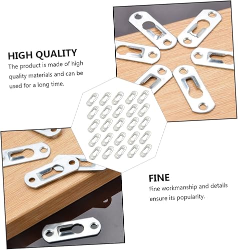 Miniatura 7 de DOITOOL Gancho para marco de fotos, 25 unidades, ganchos para colgar marcos de fotos, marcos de álbumes, perchero de pared, marco de fotos,