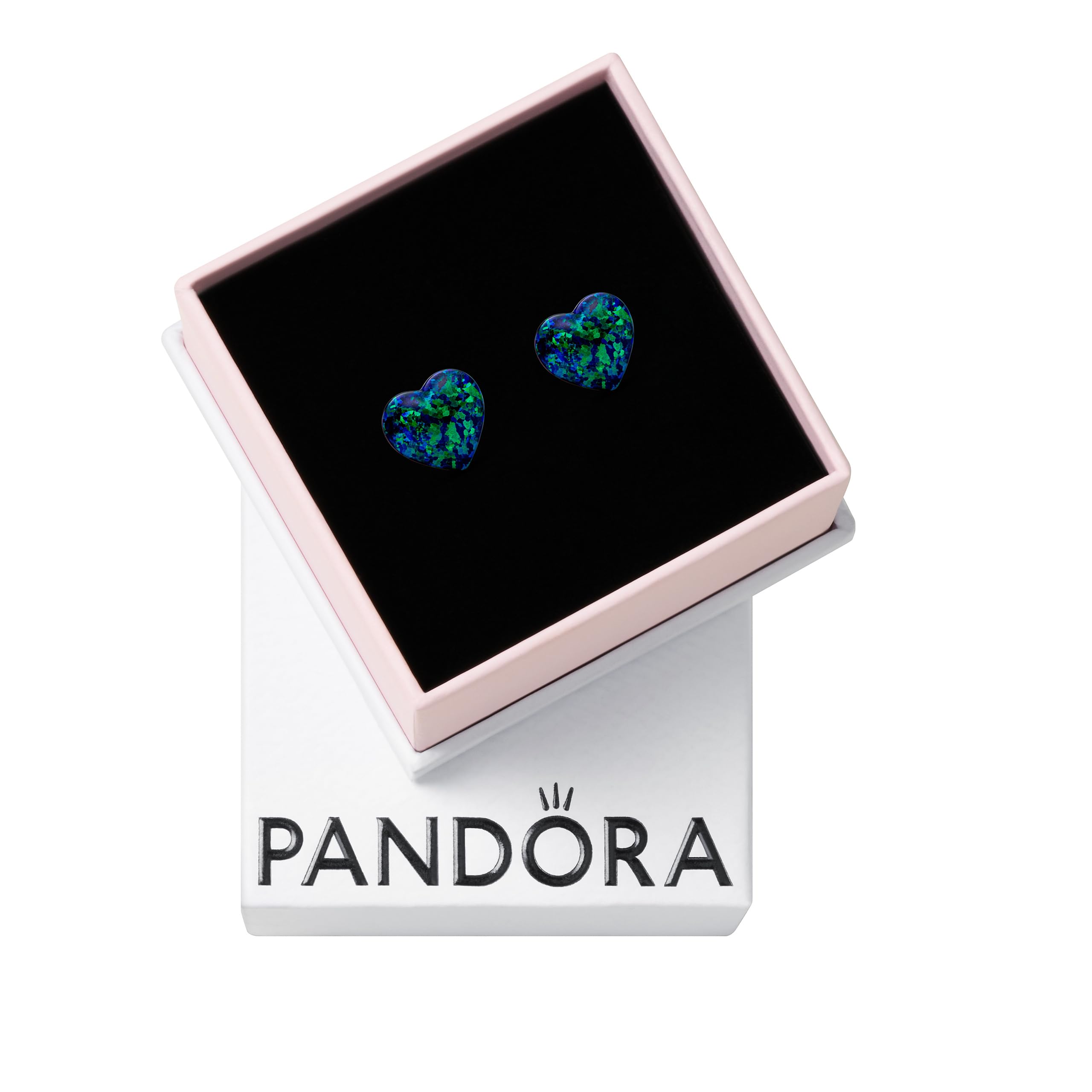 Pandora Moments-Kollektion Sterlingsilber, mit im Labor hergestelltem Opal