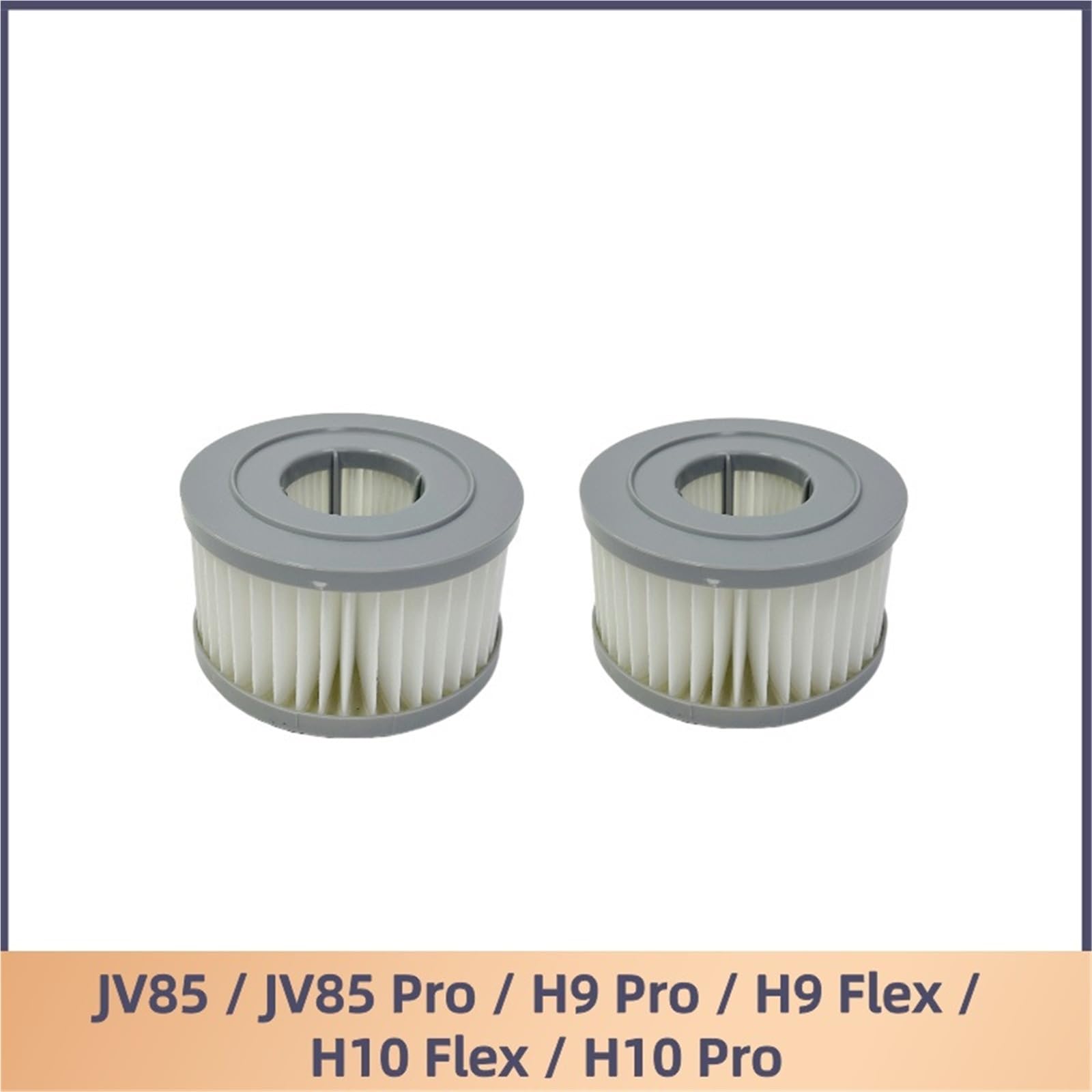 Kompatybilny Z Filtrami JIMMY H9 Pro / H9 Flex, Filtr Wymienny Z Technologią Zapobiegającą Zatykaniu, Akcesoria Do Odkurzaczy(2pcs)