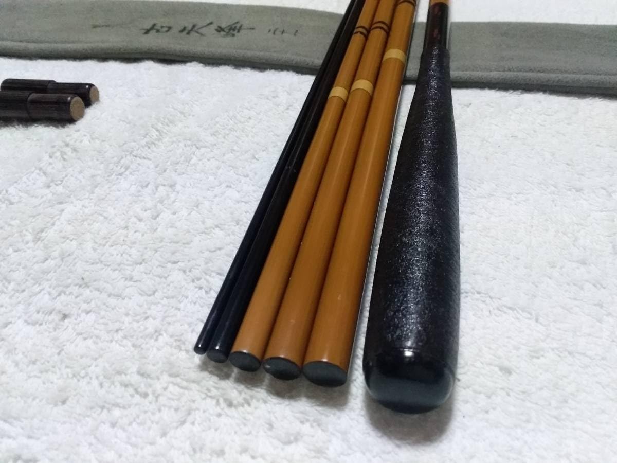 高級　ヘラブナ竿 寿るす美　正調　21尺　美品 紀州製竿組合 | 経済産業大臣指定伝統的工芸品紀州へら竿