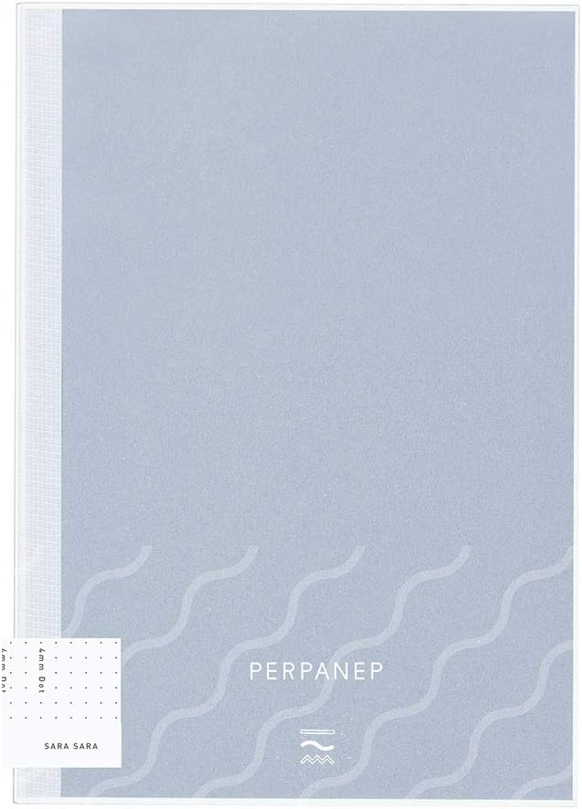 Kokuyo PER-MS106WT4M PERPANEP A5 Smooth Notebook, 0.2 inch (4 mm) Grid Ruled
