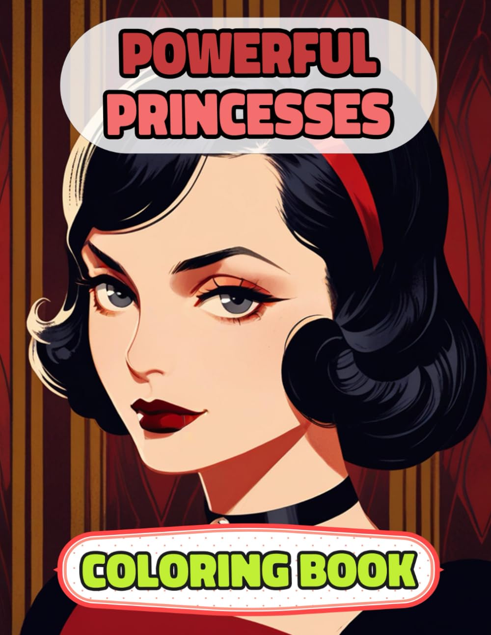 Powerful Princesses Coloring Book: Colouring Pages Of Strong Queens Royal Women Warrior Girls Castle Medieval Noble Lady Knight Imperial Kingdom ... Mindfulness | For Kid Adult Teen Senior