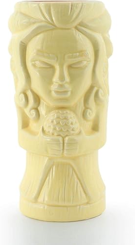 Game of Thrones Geeki Tikis Daenerys Targaryen - Taza de cerámica oficial estilo Tiki Capacidad para 17 onzas