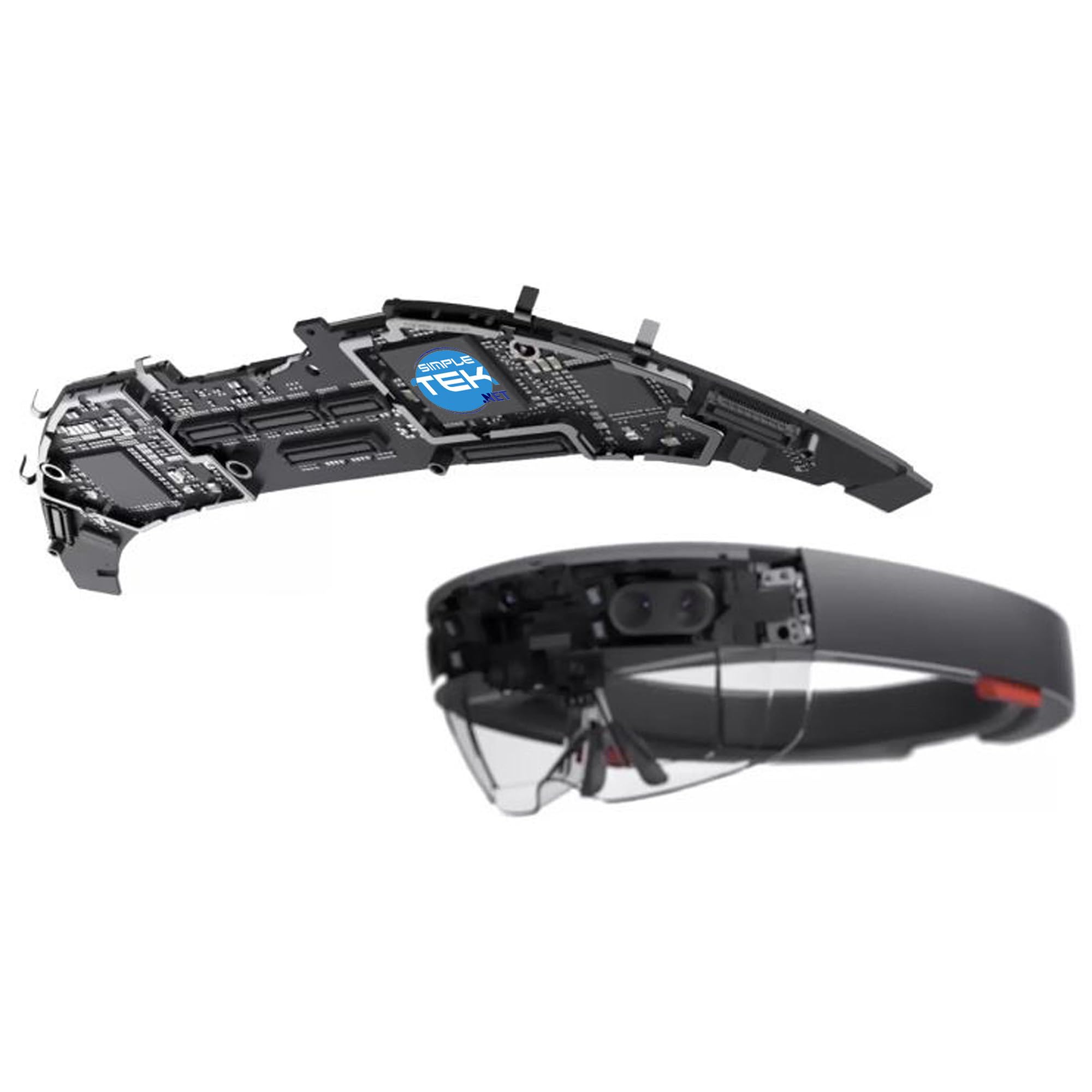 SIMPLETEK - Gafas AR de realidad aumentada independientes, desarrollo de software, prototipos y entrenamiento inmersivo, dispositivo profesional (Reacondicionado)