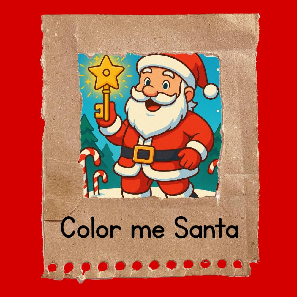 Color me Santa (Winter Coloring books)