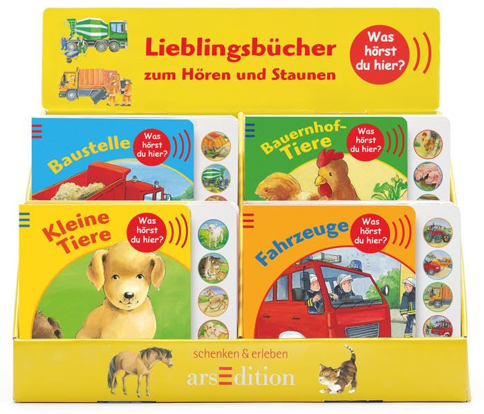 Display Soundbücher: mit 4 x 6 Ex.