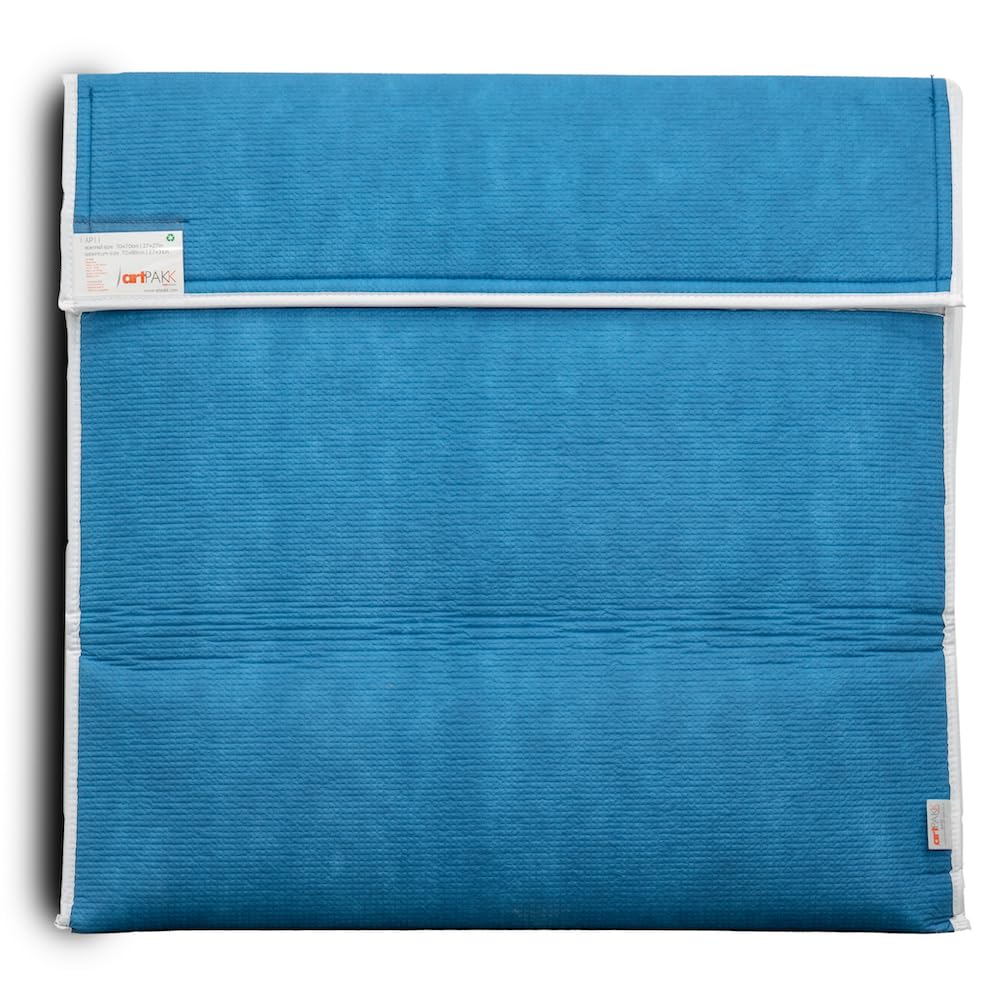 ARTPAKK (27.5" x 27.5" Art Bag AP11 - Strong • Shock-Absorbent • Reusable • Non-Toxic • Waterproof • Acid-Free Lining - Long-Term Art Storage +