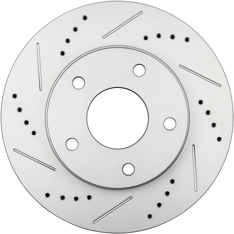 OCPTY Front Rotors, 2PCS Automotive Replacement Brake Rotors for Chevy Blazer, 98-04 for Chevy S10, 97-04 for GMC Jimmy, 98-04 for GMC Sonoma, 98-00 for Isuzu Hombre, 97-01 for Oldsmobile Bravada