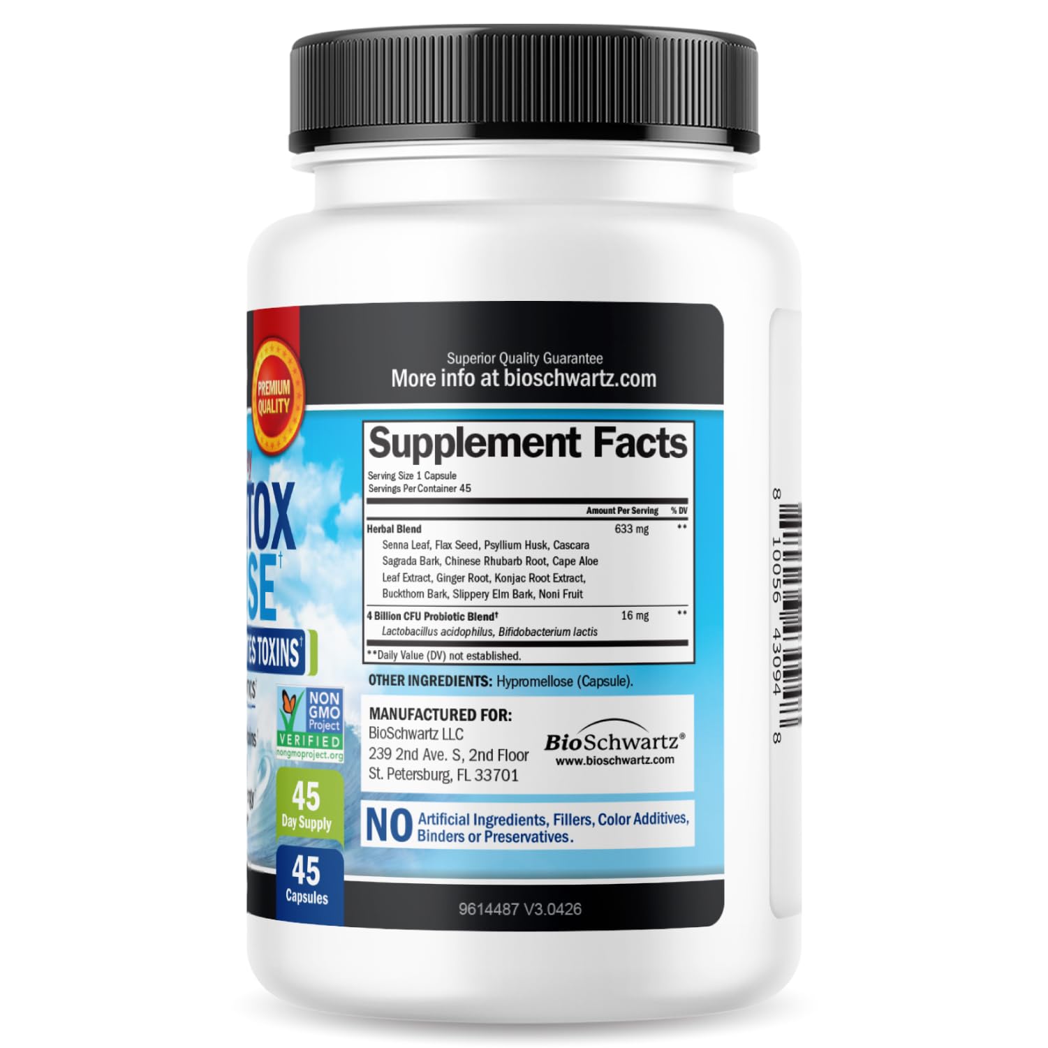 Colon Cleanser and Detox for Digestive Support, 15 Day Fast-Acting Cleanse — Amazon image 8