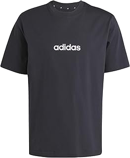 adidas Herren Essentials Linear Single Jersey Tee T-Shirt