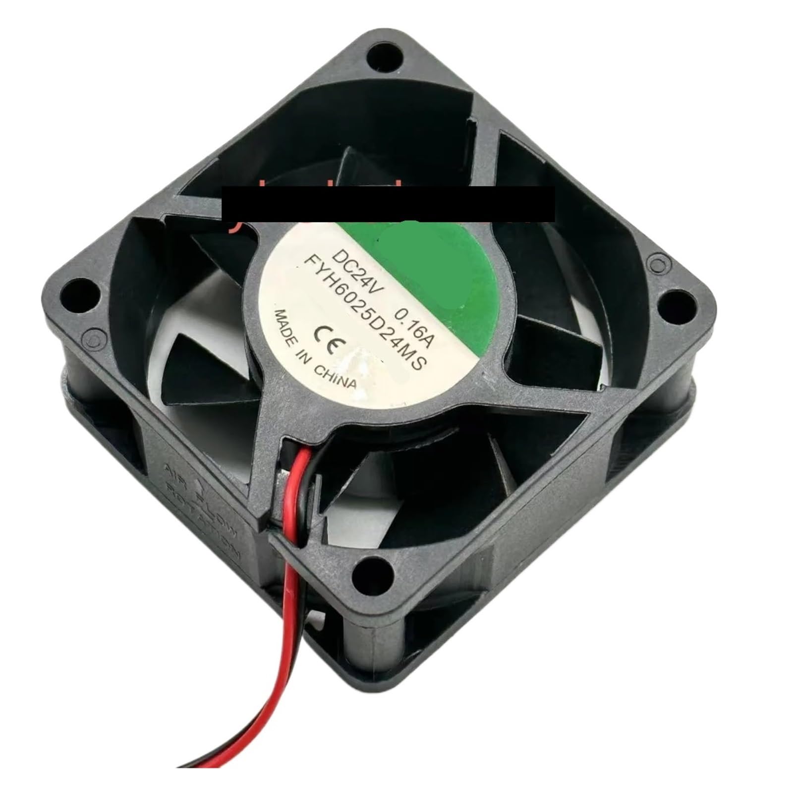 TPKMVGAP FYH6025D24MS DC 24V 0.16A 60x60x25mm 2-Wire Server Cooling Fan