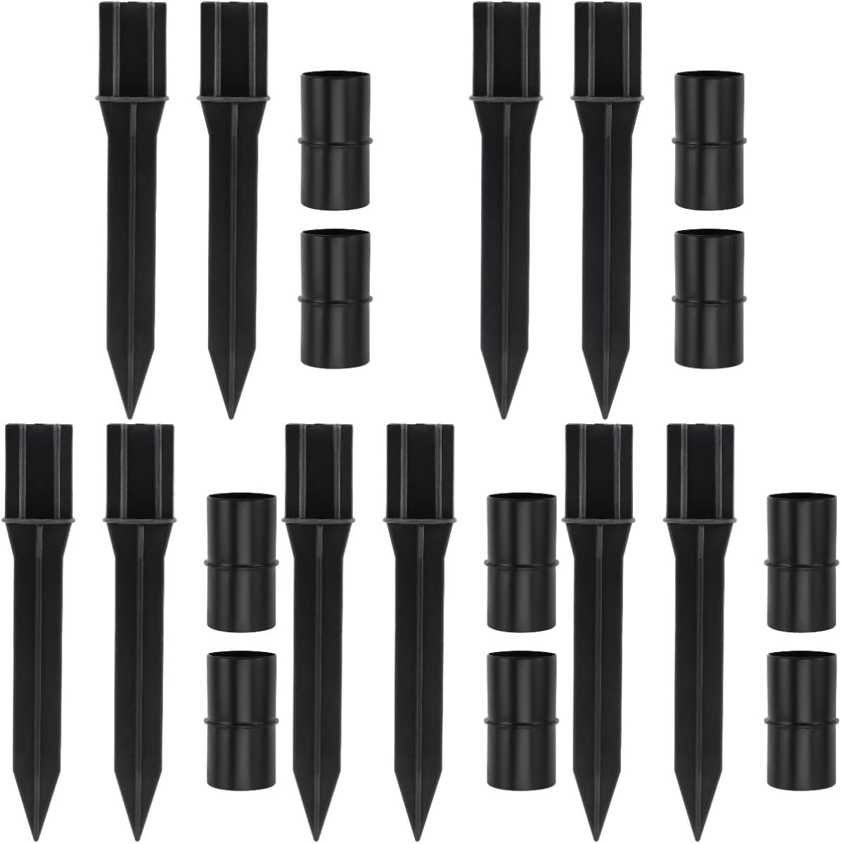 Uonlytech Outdoor Light Poles 20 Pcs Solar Light Solar