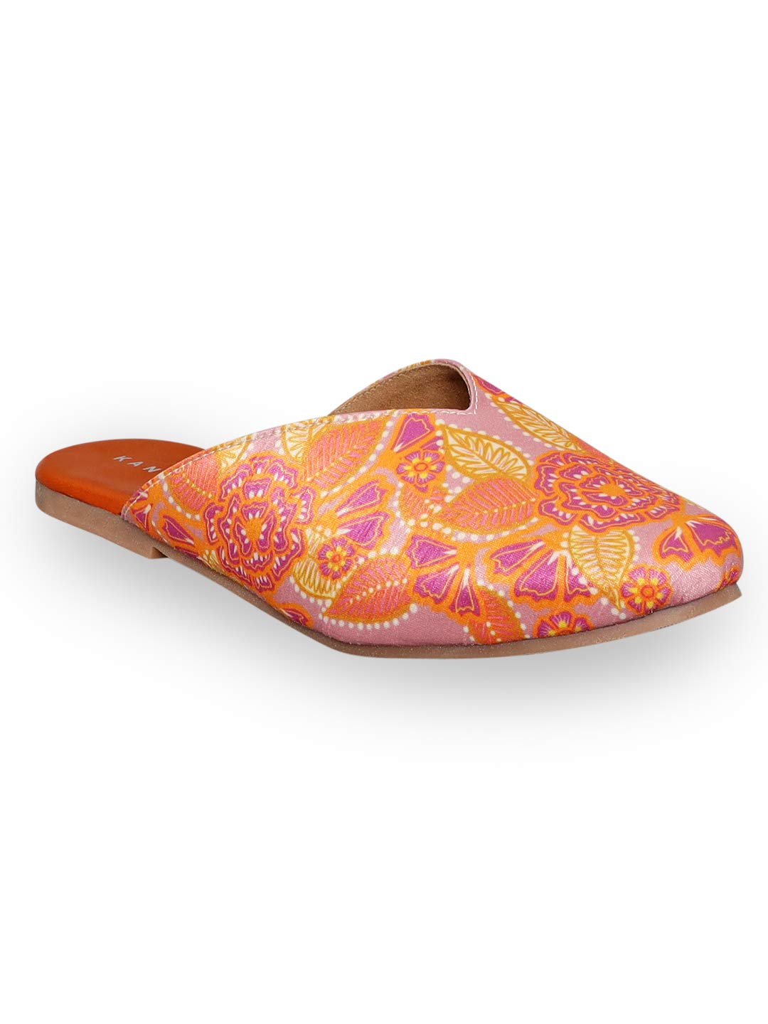 Kanvas Latest Stylish Belly Juti | Ethnic Jutti for Women and Girls | Pastel Open Back Slip On Flats for Women | Casual Jutti for Dailywear, Office,College Pink (B08QTZ3HPQ) Amazon Price History, Amazon Price Tracker