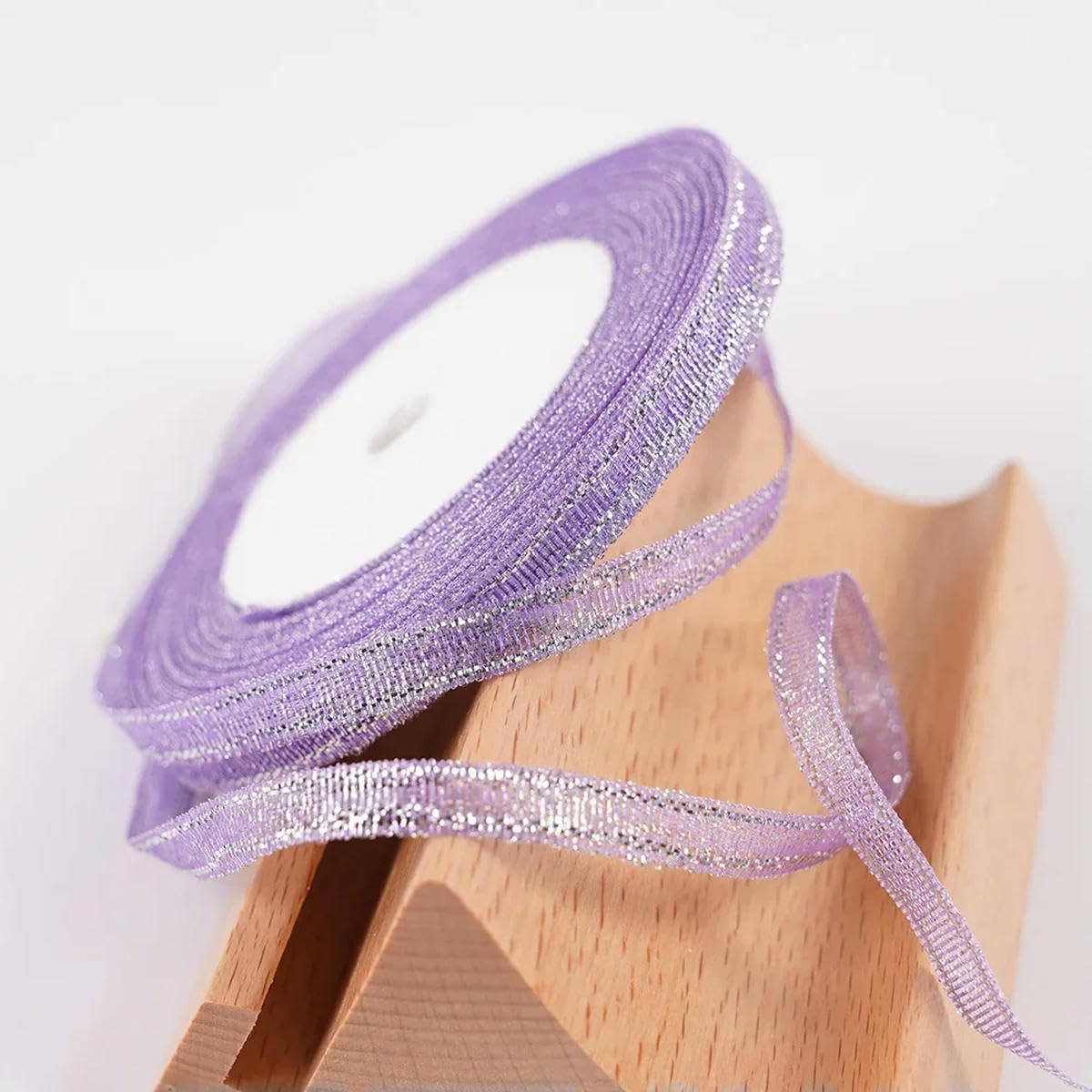 CIVIOOH 22 meters/roll 6mm Ribbon DIY Bow Crafts Gift Wrapping Bouquets Party Decor Ribbons