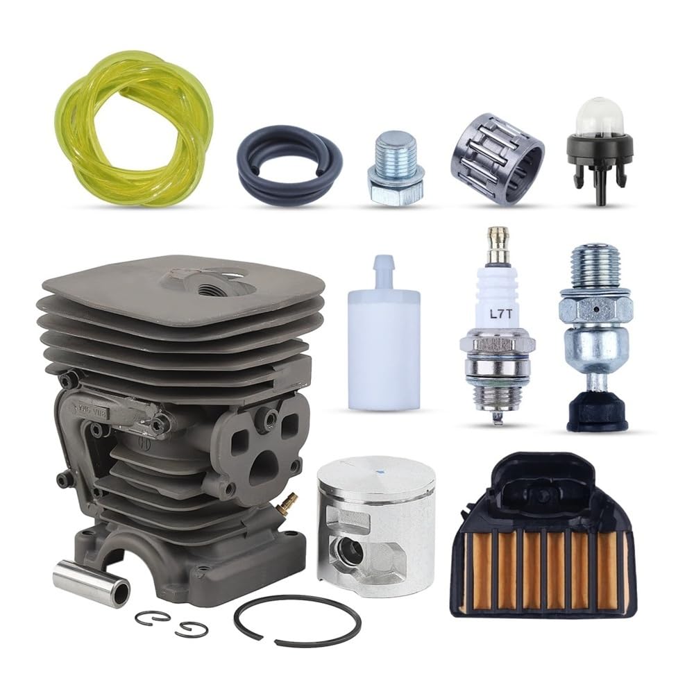 Kit piston-cylindre 47 mm compatible moteur 455 460 remplace 537255702