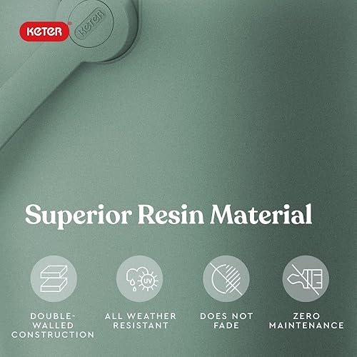 Miniatura 8 de Keter Go Bar - Enfriador portátil de cerveza y vino de 4.2 galones con asa y mesa desplegable para exteriores, perfecto para tu patio, picnic y