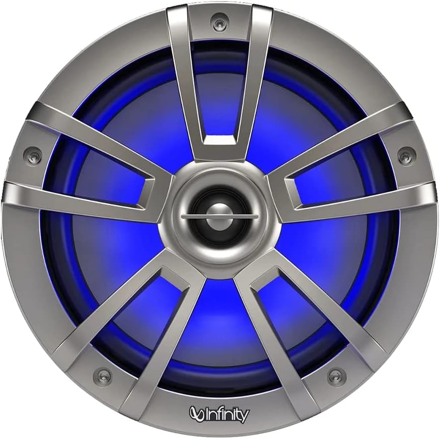 Chеареѕt 🛒 Infinity Mobile Marine Performance Series 8 2 way speaker with RGB lighting - Titanuim