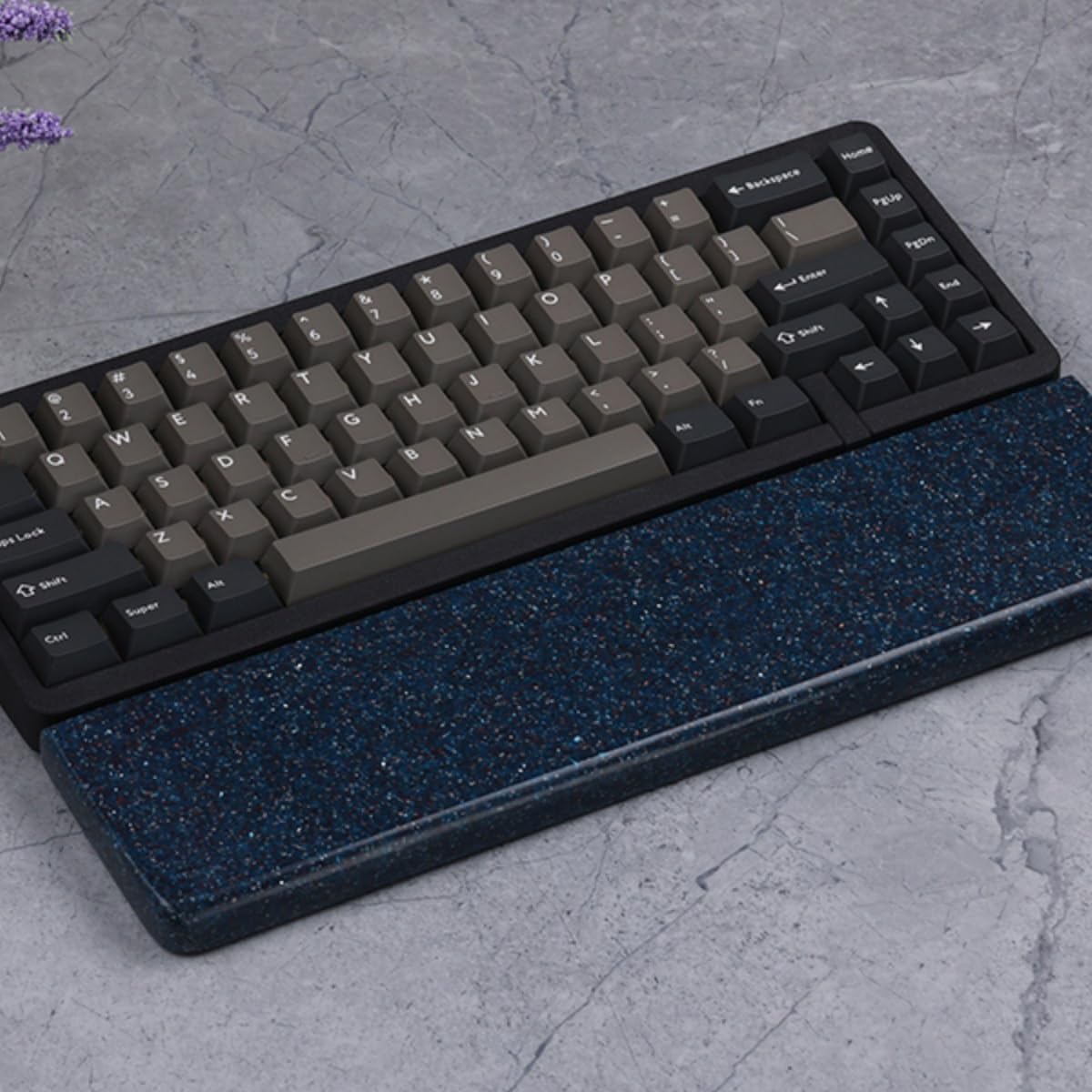Reposa Muñecas Teclado Reposamuñecas con teclado de arenisca, cómodo reposamanos, reposamuñecas, soporte for, adecuado for trabajo, juegos y estudios a largo plazo Accesorios de Oficina(B,36cm)