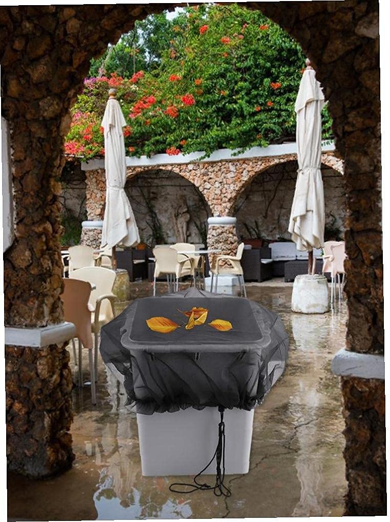 Regolabile Rain Barrel Net Mesh Cover Weather Water Butt