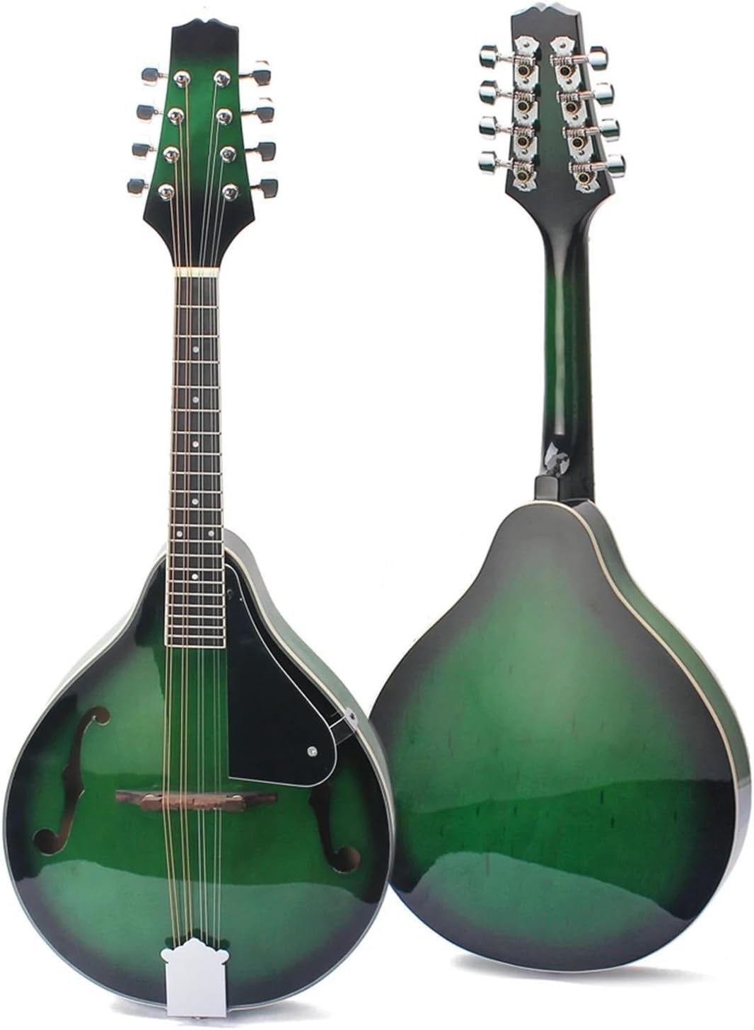 Mandolin 8 String Basswood Solid Fingerboard Adjustable Instrument Suitable For Beginners With Bag Beginner Mandolin String Instrument