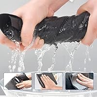 Vista 4 de 15 paños de limpieza mágicos gruesos, paño de microfibra reutilizable sin rayas, paños de limpieza de microfibra, paños de microfibra multiusos