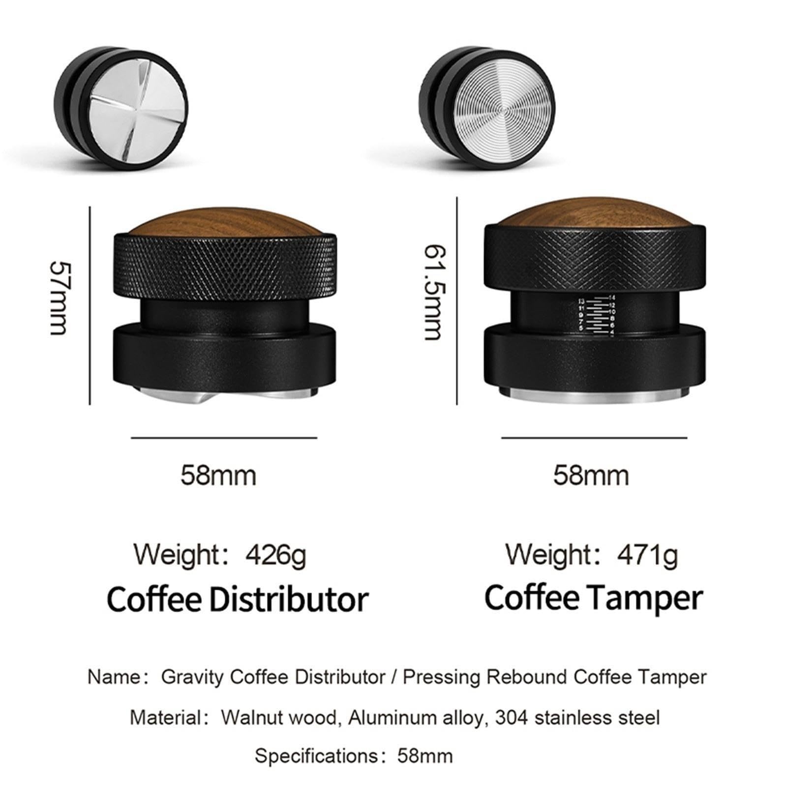 Tamper De Café Autonivelador Espresso Coffee Tamper