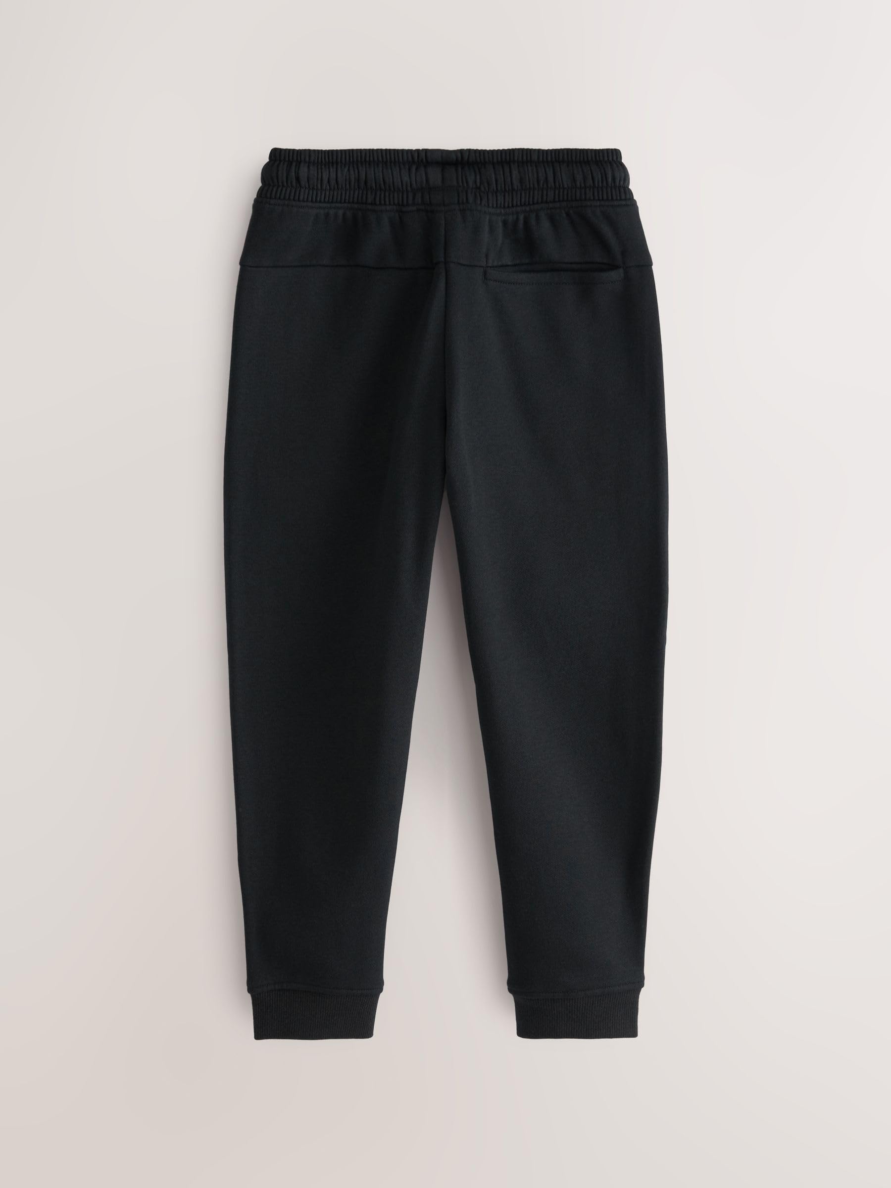 NEXT Jungen Slim Fit Jogginghosen mit Reißverschluss, 3er-Pack 98-176