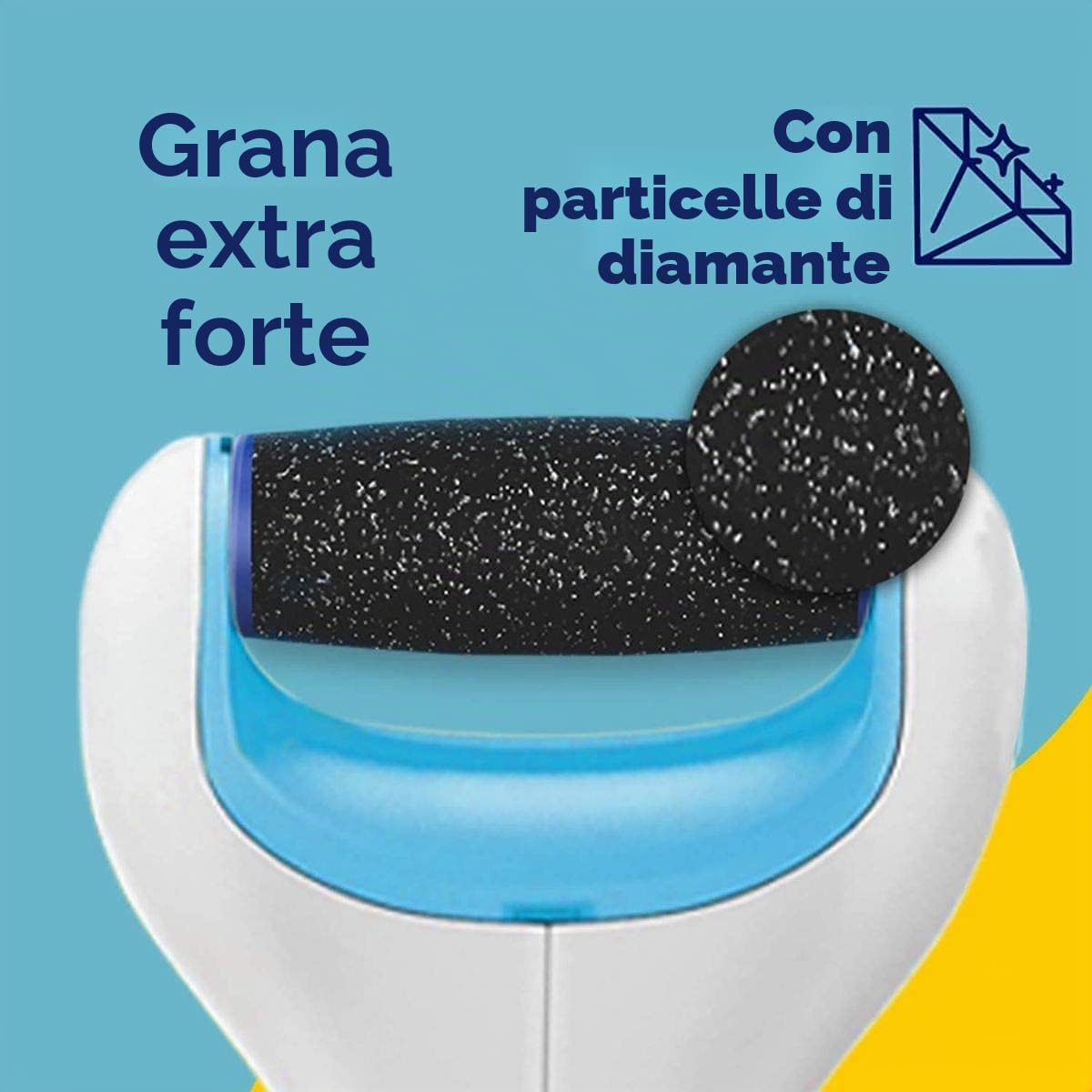 Scholl Velvet Smooth Cristalli di diamante Set di cura del tallone