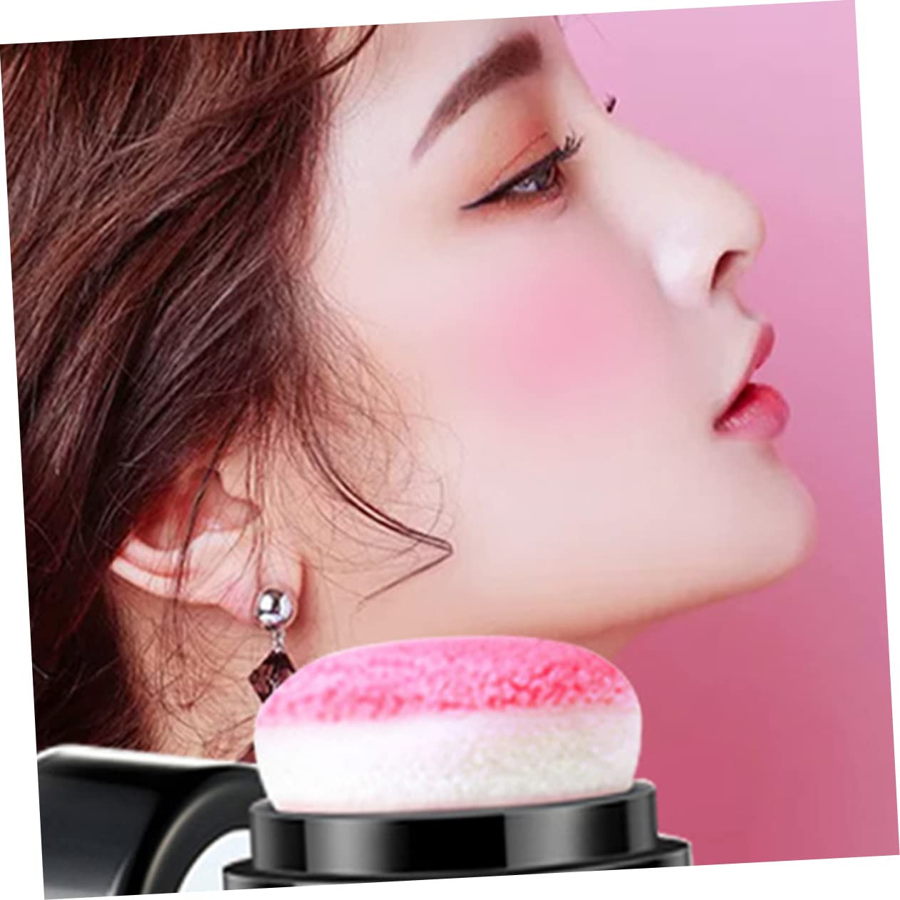 DOITOOL 4stücke Loose Powder Blush Mit Puff Für Gesicht Leicht Und Atmungsaktiv Für Strahlendes Make-up-erlebnis Geeignet Für Damen Und Schwarze
