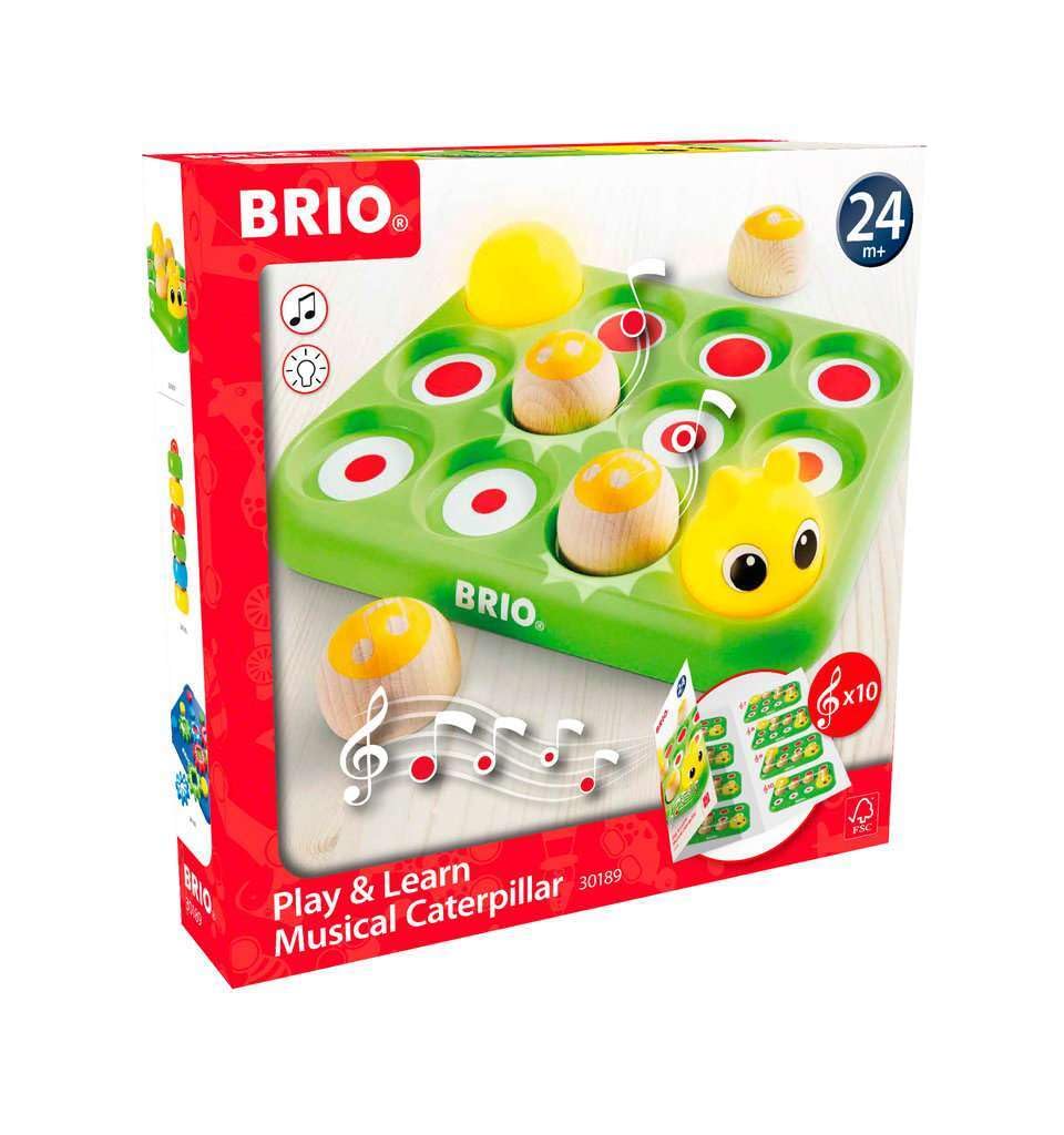 BRIO Infant & Toddler - Play & Learn Musical Caterpillar, 30189