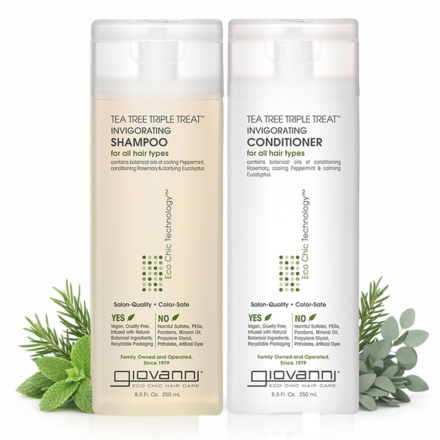 Amazon.com : GIOVANNI Tea Tree Triple Treat Invigorating Shampoo