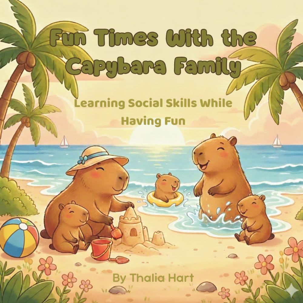 Fun Times With the Capybara Family: Learning Social Skills While Having Fun