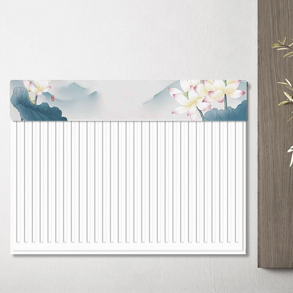 New Radiator Cover, Dustproof And Smoke-proof Cover, Home Half-pack Decorative Cover Cloth(120cm)