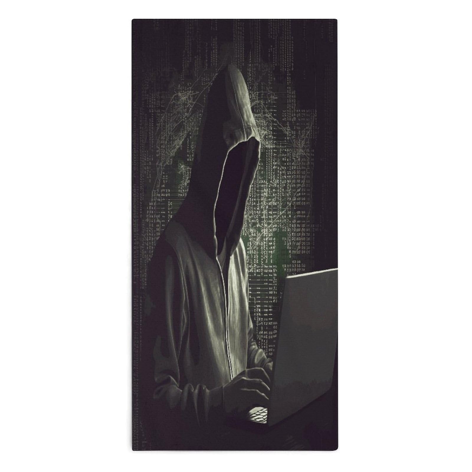 Btcowzrv Style Hacker2 Bath Towel Beach Towels Shower Towel