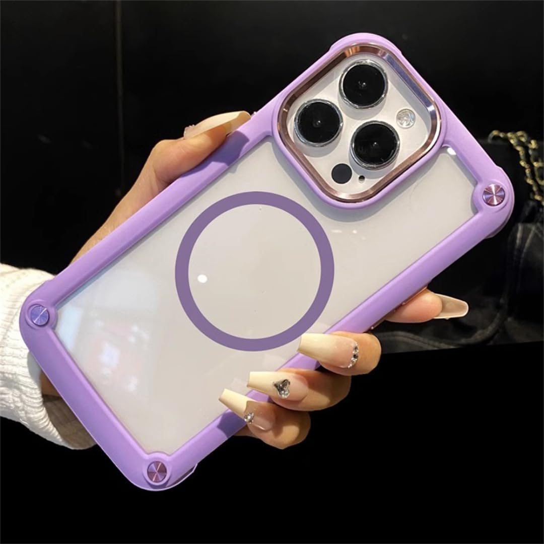 Coque magnétique iPhone 12 et 11 antichoc transparente rigide