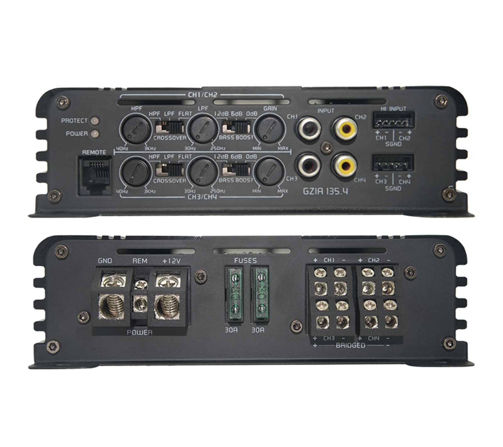 Ground Zero GZIA 135.4 Amplificateur 4 canaux
