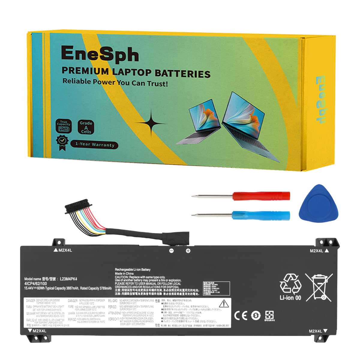 L23D4PK4 L23M4PK4 Laptop-Batterie pour Lenovo LOQ 15ARP9 15IRX9 15IAX9