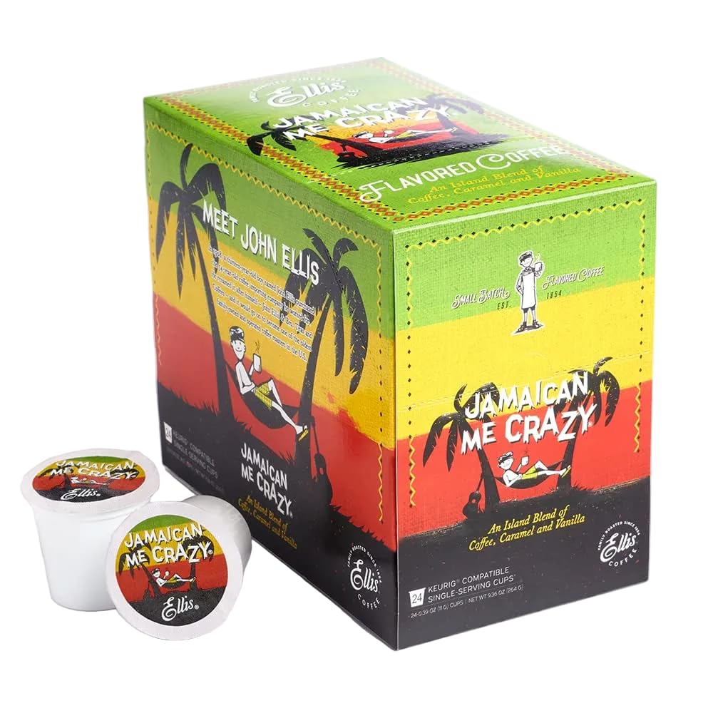 Amazon.com: Ellis Coffee - Jamaican Me Crazy® - Flavored Coffee