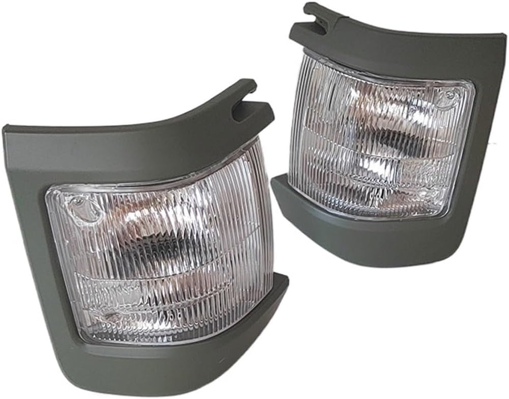 A Pair Car Front Corner Light Turn Signal Compatible with Mazda Compatible with Bongo Compatible with Nissan Vanette Truck SE28M