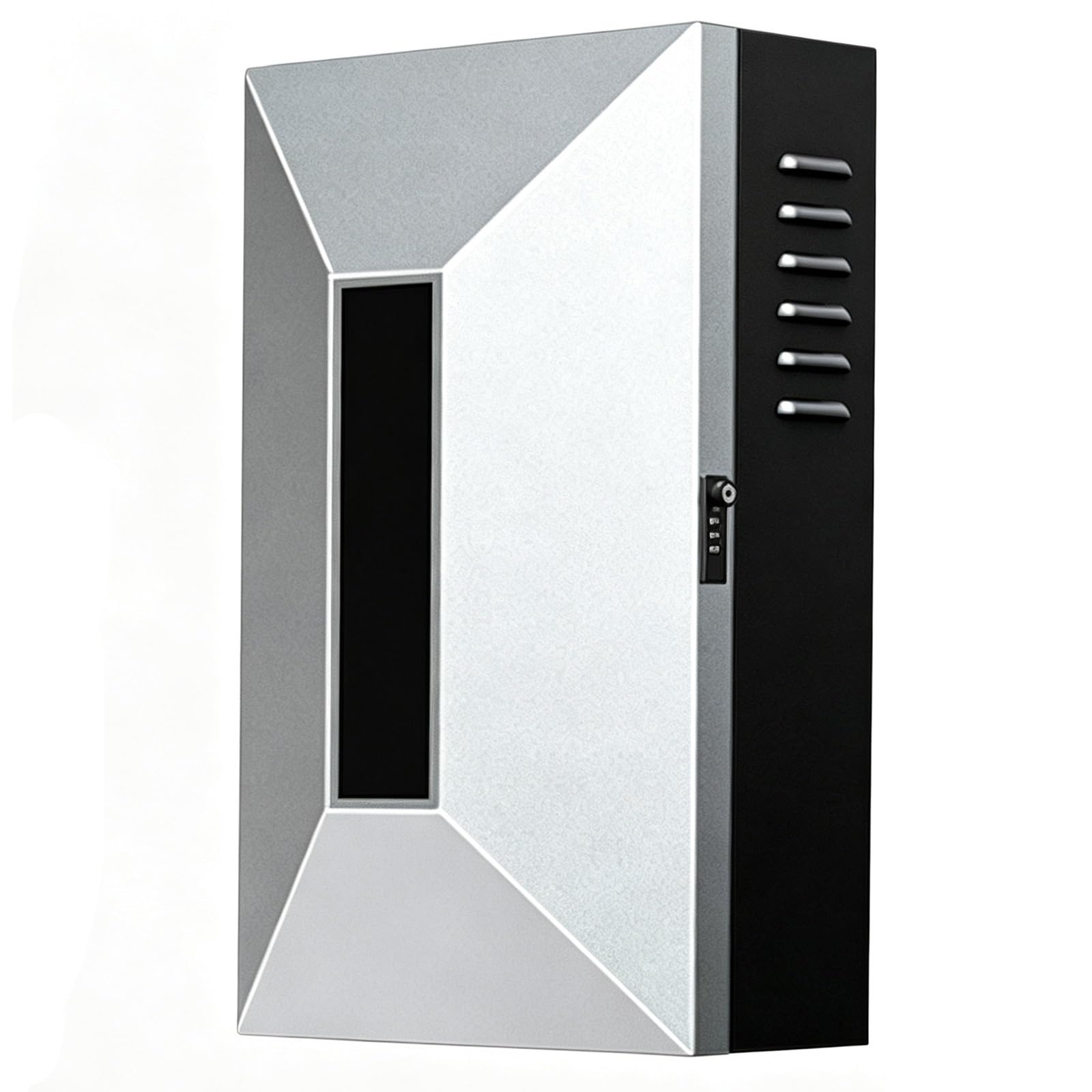 Caja de Cargador de Pared para Vehículos Eléctricos, Color Plata