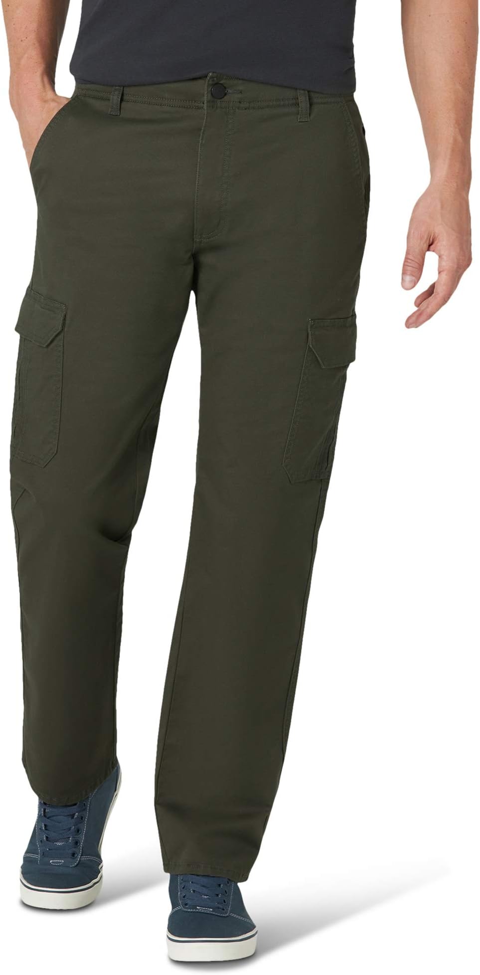 Leemens Performance Series Extreme Comfort Twill Straight Fit Cargo Pant Pants
