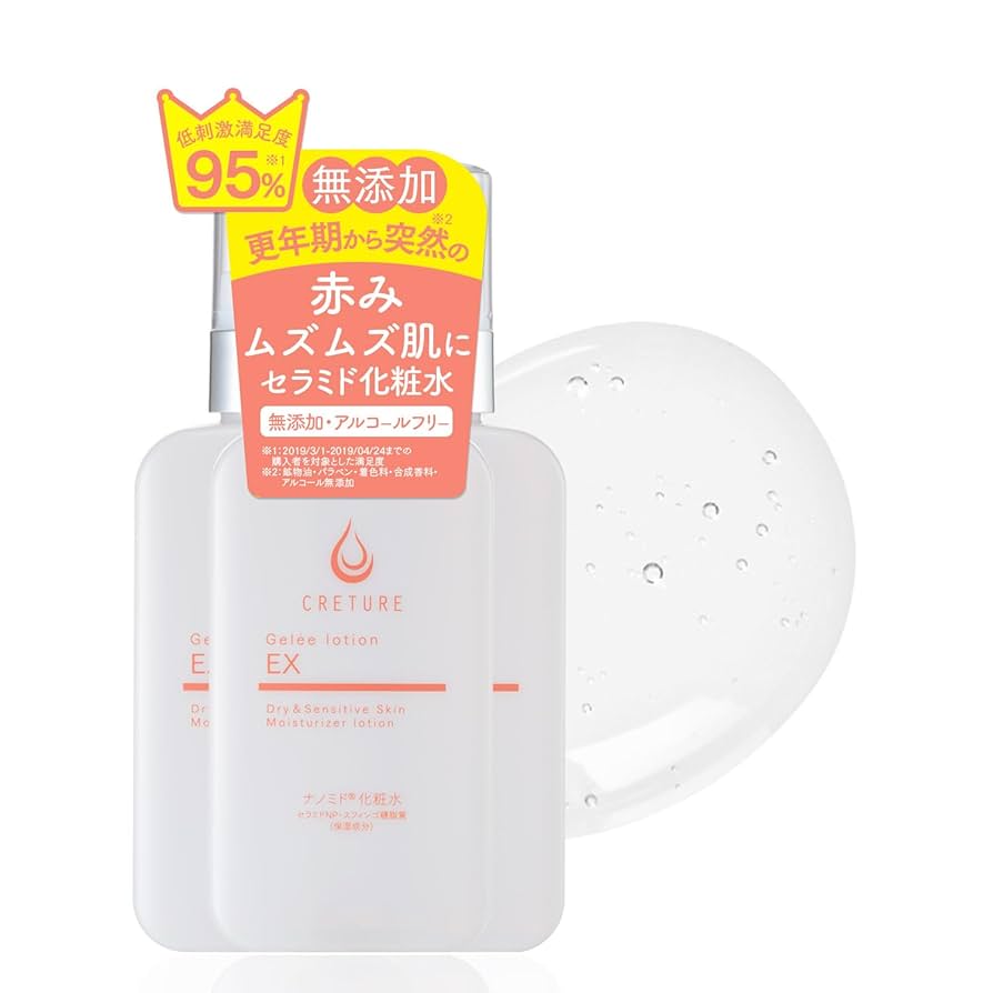 クレチュールナノメラクリームa クレチュールジュレローションEx クレチュールジュレローションEX+クレチュールナノメラクリームα