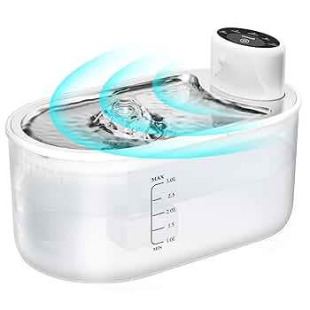 Fontanella Per Cani E Gatti Kittyspout Senza Fili - 8L, Sensore Di Movimento, Batteria 5000mAh, Filtro A Carbonio Attivo - Foto 12