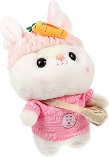 KOMBIUDA Suéter Coelho Brinquedo Estátua Decoração Casa Acessórios Para Casa Brinquedos De Pelúcia Coelho Boneca De Pelúcia Coelho De Pelúcia Coelho De Pelúcia Desenho Animado Coelho De