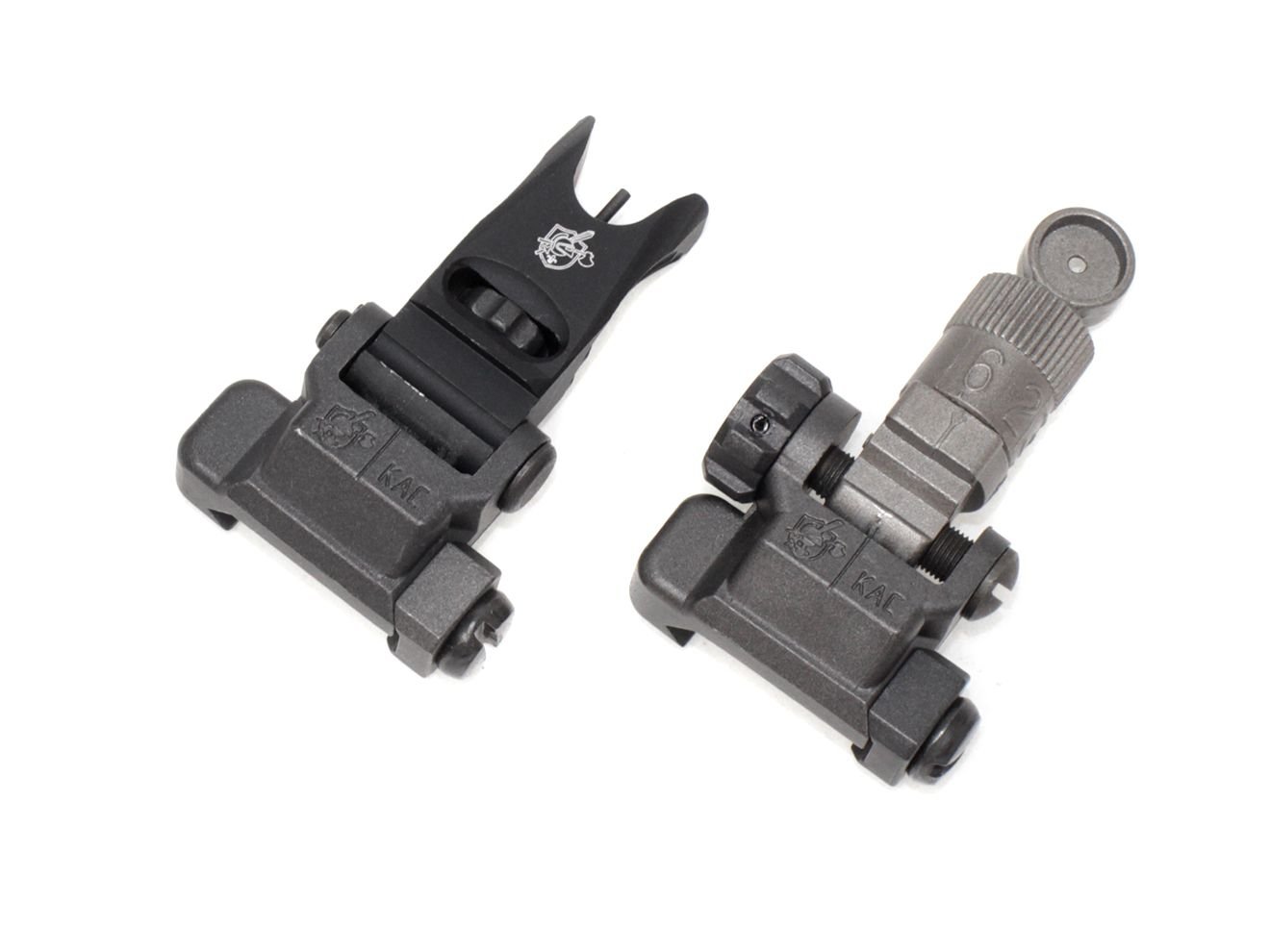 Amazon | IRON AIRSOFT KACスタイル BUIS MICROサイトセット BK