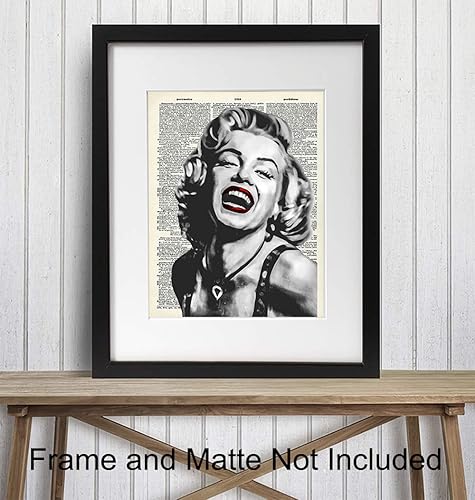 Miniatura 2 de Marilyn Monroe - Arte de pared - Decoración de pared de Marilyn Monroe - Arte de Banksy - Arte de graffiti - Póster de Banksy - Impresión de