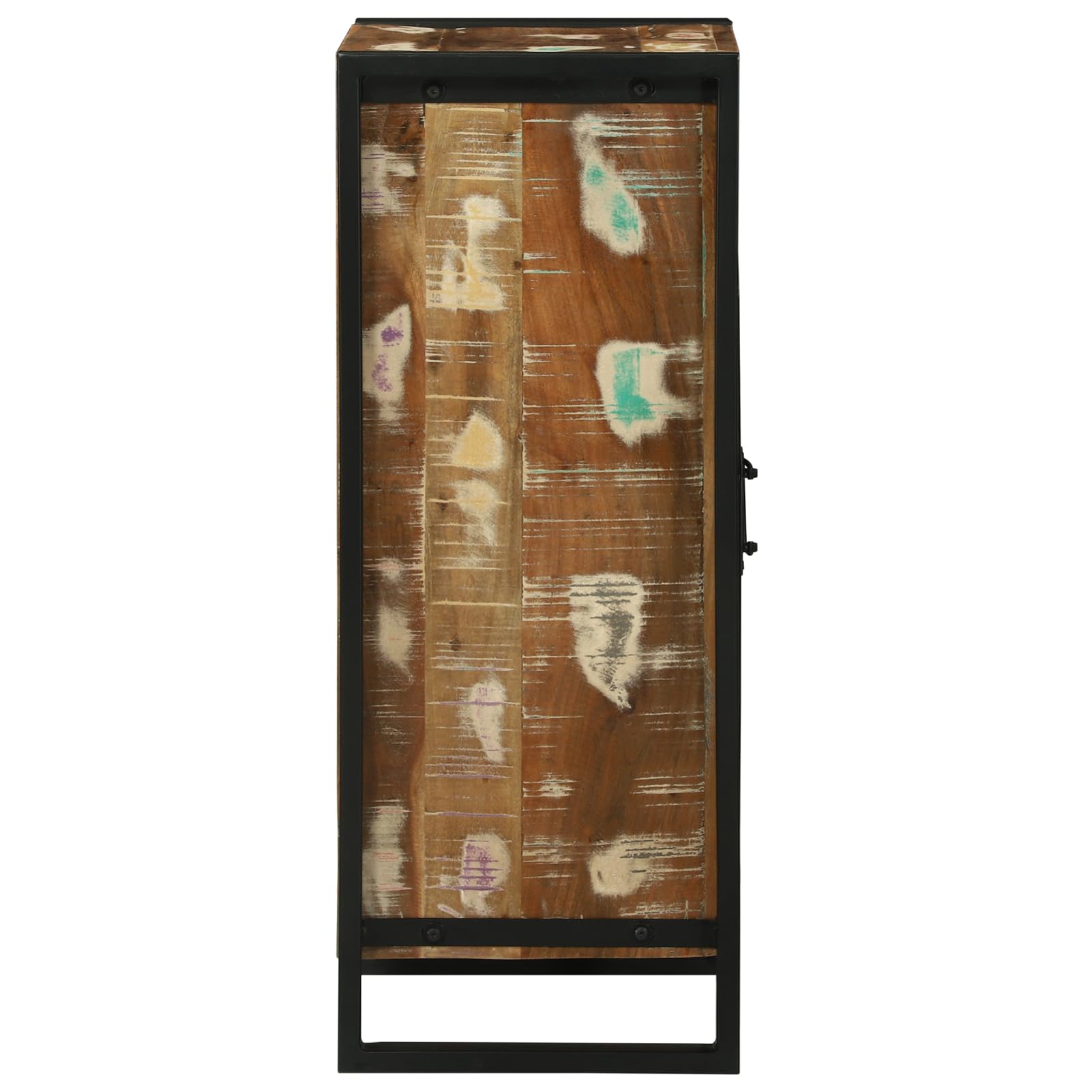 Armoire murale de salle de bain - 40 x 35 x 90 cm - En bois massif recyclé - Armoire de rangement pour salle de bain