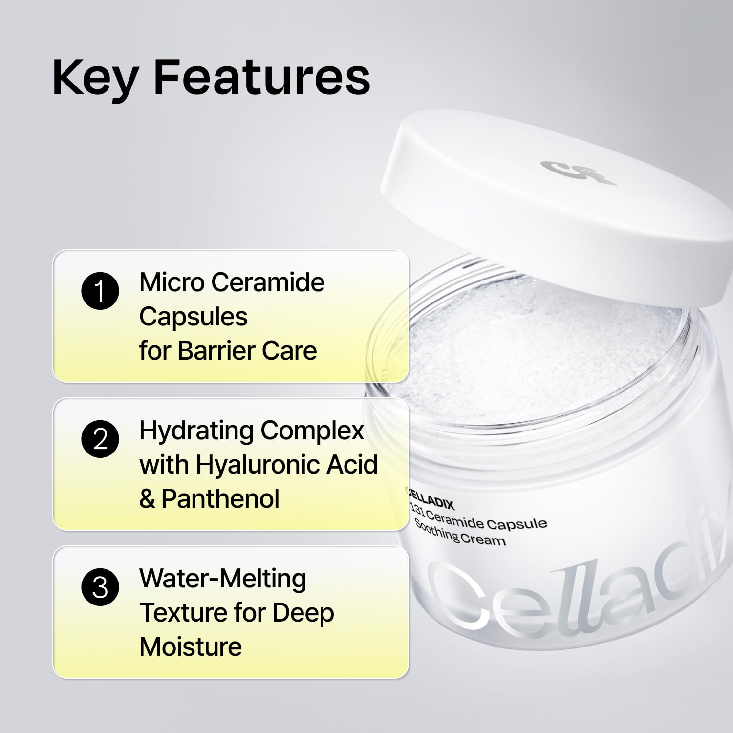 Amazon.com: Celladix 131 Ceramide Capsule Soothing Cream – Korean
