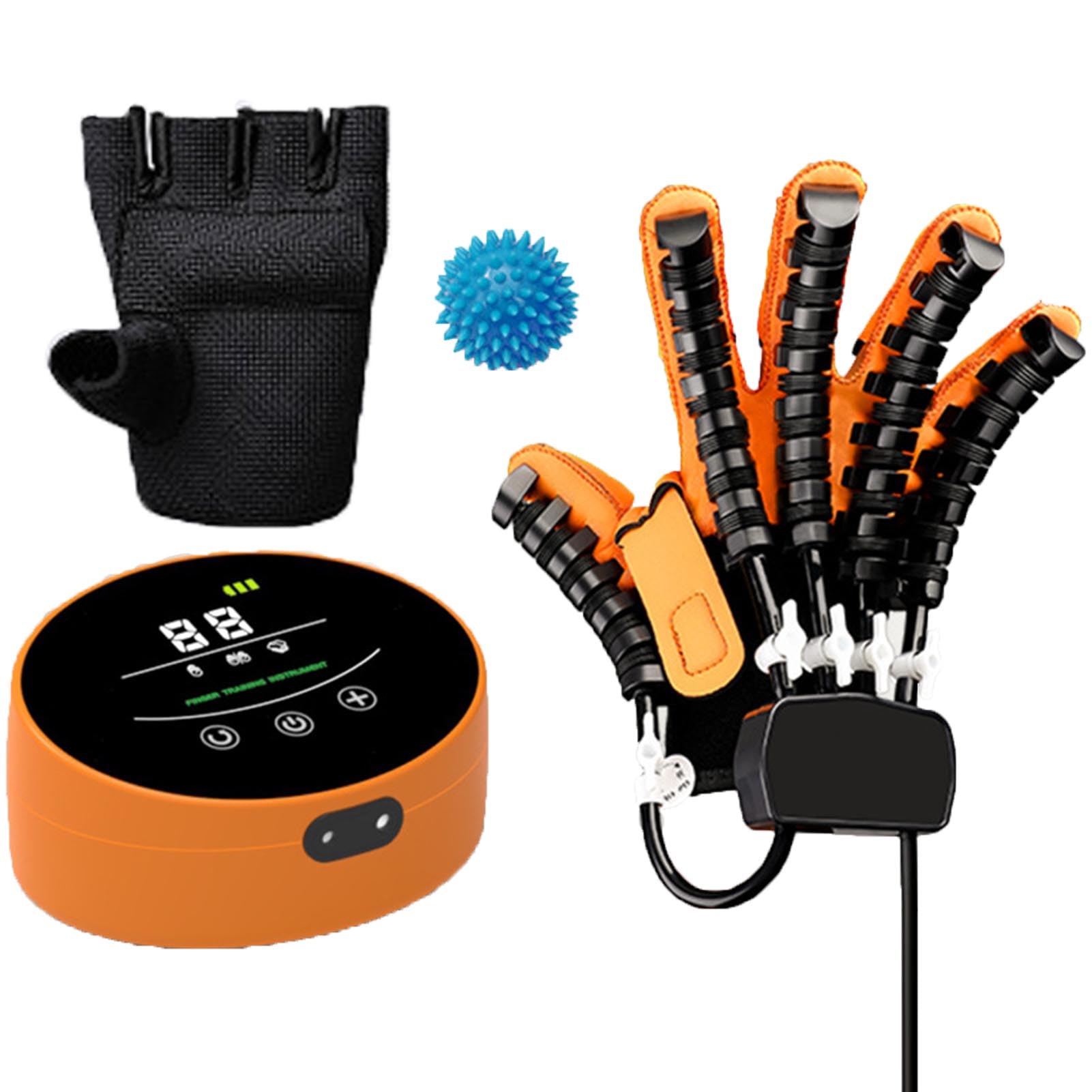 Guantes robóticos de rehabilitación, Equipo para la recuperación de la Mano Tras un accidente cerebrovascular, Guantes con máquina de Masaje, Productos ortopédicos, Equipo para Eje