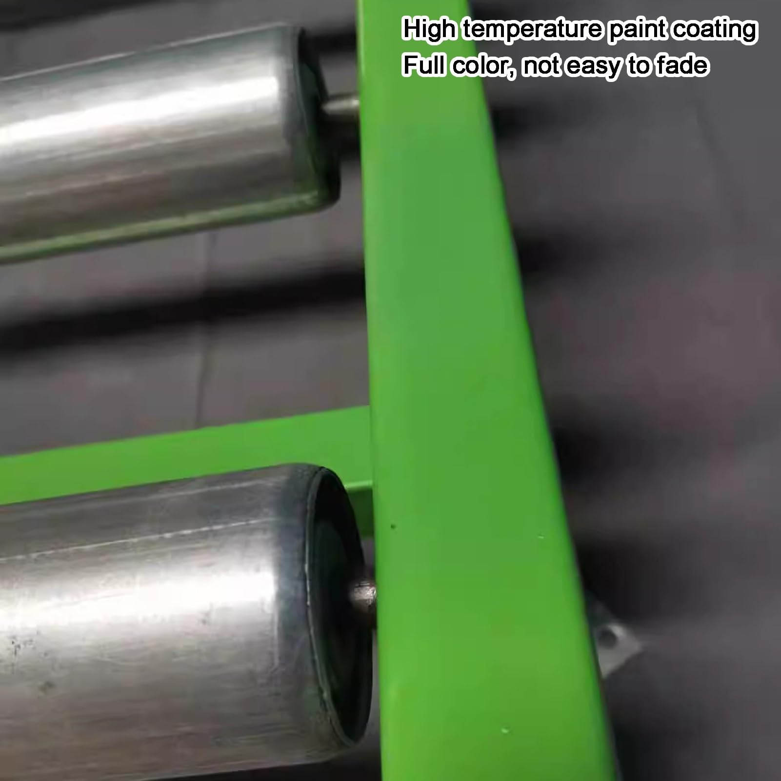 Rulli per trasportatori industriali leggeri - Giunzione non alimentata in acciaio zincato per magazzini e fabbriche - Sistema di scivolo per impieghi gravosi 150x60x30cm